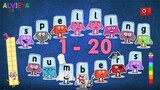 Learn to Spell Numbers 1-20 with Numberblocks and Alphablocks
