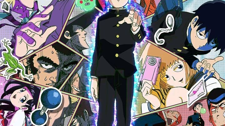 Anime Action komedi Mob Psycho