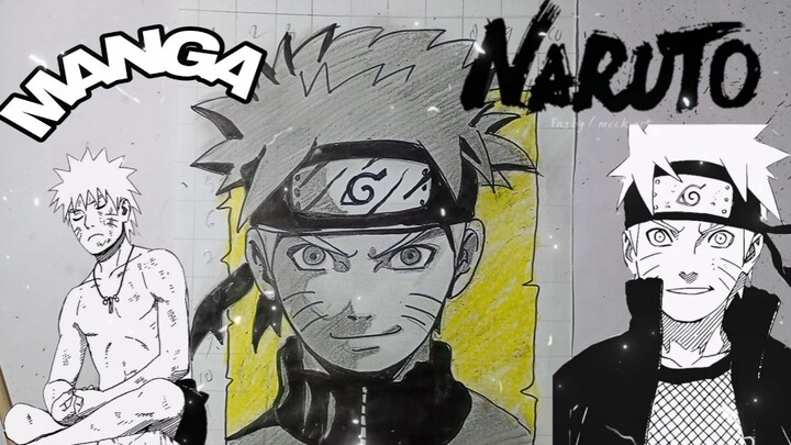 menggambar Uzumaki Naruto