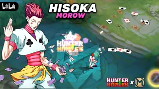 HISOKA MOROW in Mobile Legends 😱 MLBB x HUNTERxHUNTER