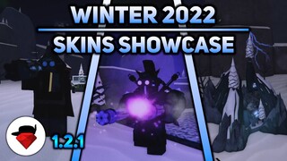 ALL Winter 2022 Skins | Skins Showcase | Tower Battles [ROBLOX]