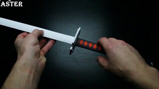 十分钟从白纸中掏出《死神》主角黑崎一护的佩刀？快来看看吧