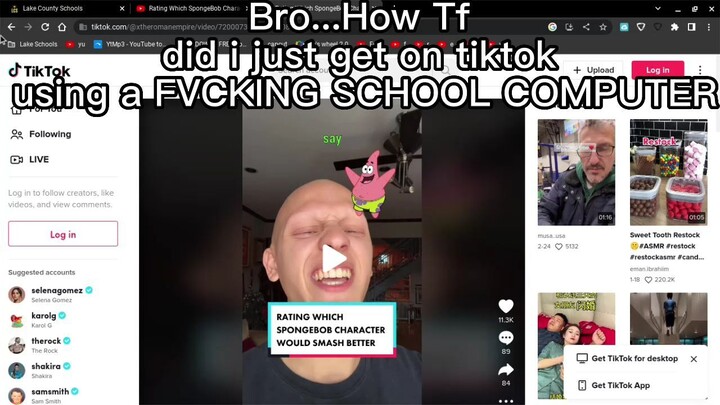 Bro WTF did i just get on Tiktok???????