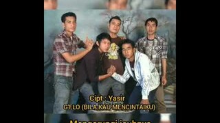 Bila kau mencintaiku versi studio rekaman background foto formasi lengkap kita #G'FLO_band