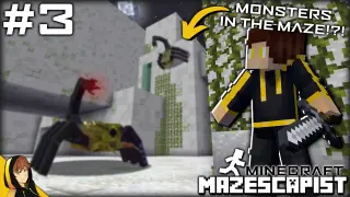 THE MONSTERS OF THE MAZE!?! | Minecraft - Mazescapist  [#3] - Mini Series