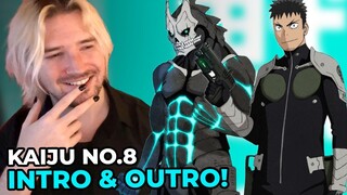 Okay...how good is this?! | REACTION | KAIJU NO.8 | INTRO / OUTRO