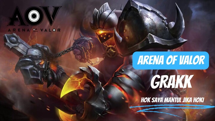 Game play di luar Nurul 😭😭Grakk-AOV(Arena Of Valor)