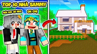 YABUN TOP 10 NHÀ SAMMY VÀ NHỮNG BÍ MẬT FAN KHÔNG BIẾT TRONG LÀNG HERO TEAM MINECRAFT TOP10 NHÀ SAMMY