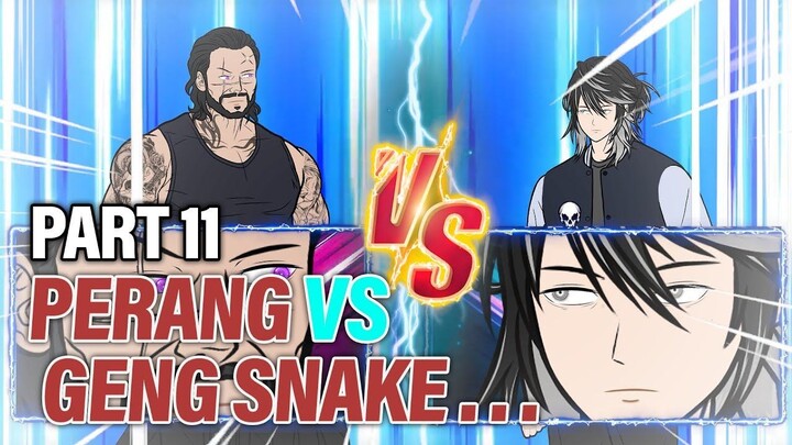 PERANG VS GENG SNAKE PART 11 - Animasi Drama Series