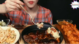 Bò bít tết, mì Ý, tôm rim cốt dừa phần 2 #anngonmoingay