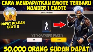 FREE FIRE !! CARA DAPAT NUMBER 1 EMOTE FF 2022 - GARENA FREE FIRE