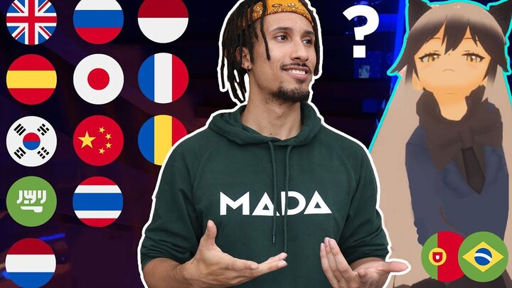 A multilingual American gamer zips around VRChat in 14 different voices—did he really watch “The Kin