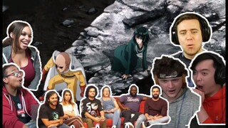 Genos vs sonic one punch man season 2 episode 2 reaction mashup | Saitama saves fubuki 🔥