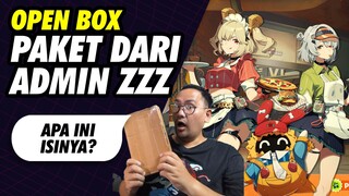 Open Box Paket Dari Admin ZZZ
