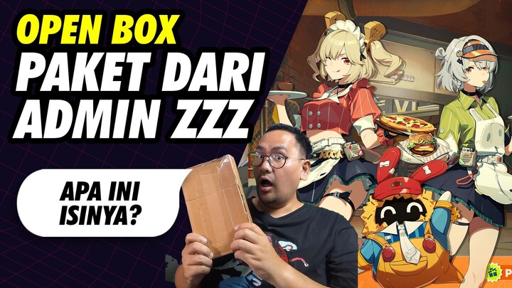 Open Box Paket Dari Admin ZZZ