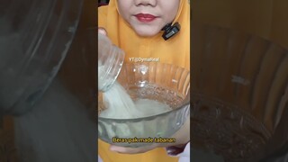 DYMA |ASMR RAW RICE EATING |Makan Beras | asmrrawriceeating| #asmrsounds  #asmr #shorts #mukbang