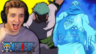 ZORO VS. WANO SAMURAI RYUMA WAS INSANITY... (One Piece Reaction)