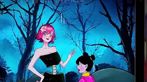 Kamu bilang ini Iblis Tulang Putih? Perhatikan baik-baik Setan Tulang Putih ini. Apakah dia serius?