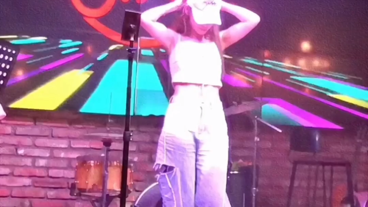 I'm randomly grabbing a fan's hat and dancing. Don't laugh at me if I dance randomly offline.