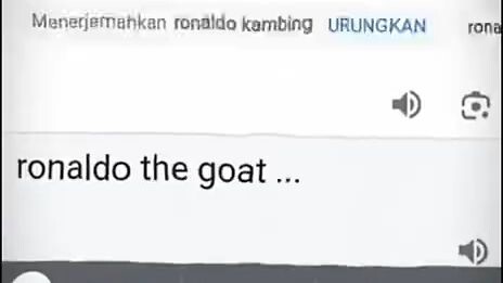 google translate aja tau siapa goat sebenarnya 🗿