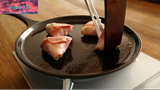 Món Ăn : Cơm tam giác thịt xông khói dễ thương 3 #bepHan