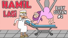 Sultan Melahirkan Anak Haram Kocak | Kartun Lucu Acing