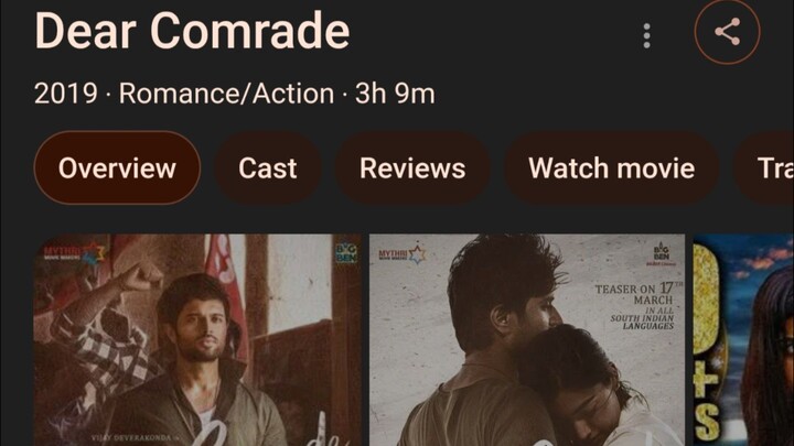 Dear Comrade (2019) Tamil Full Movie HD