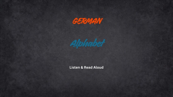 Das Alphabet 🇩🇪 | Learn the German Alphabet Quick and Easy | German A1 Lesson 1