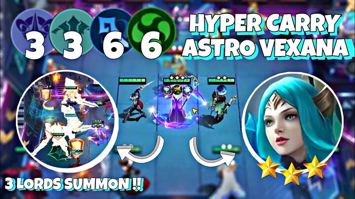 3 STAR ASTRO VEXANA - 1 SKILL EASY 3 LORD SUMMONED ! NEW PATCH UPDATE, NEW META !