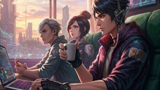 12 Channel MLBB Bstation Dalam Satu Cerita Novel : Cyberverse: Bangkitnya 12 Ksatria Pixel