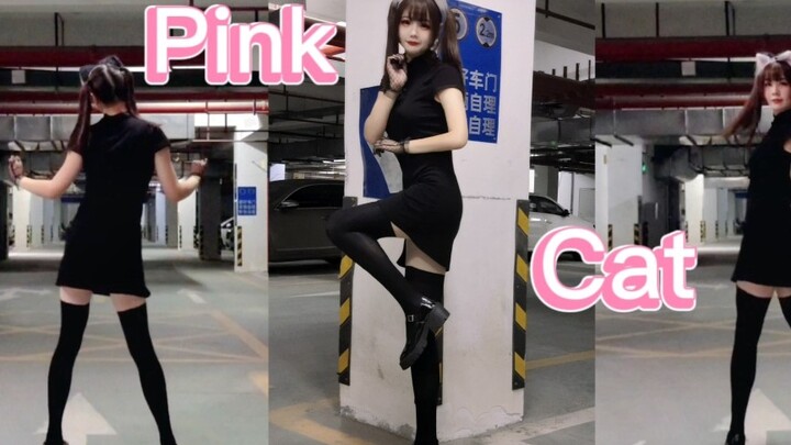 [Rabbit Cake] Your black silk cheongsam cat girl girlfriend is waiting for you in the underground ga
