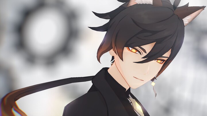 [Genshin Impact MMD] Deadly little black cat, kill it but don't bury it [Bon Appétit]