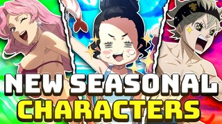 New Seasonal Characters Revealed! (Black Clover Mobile)