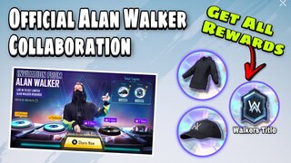 How to Get Walkers Title + Hoodie Jacket + More  in PUBG MOBILE | Official Collab With Alan Walker