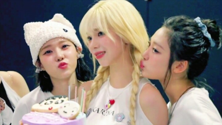 Behind-the-scenes footage of Liu Zhimin's birthday celebration backstage! The "Winter Ning Big Trian