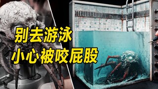 模型：贞子屁颠屁颠去游泳，结果被感染脏东西，然后变异了？