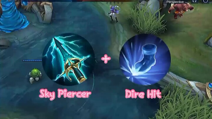 Odette with sky piercer😳