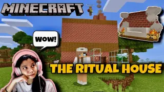 FIRST TIME PLAYING MINECRAFT Pocket Edition | Building the Ritual house (Tagalog)