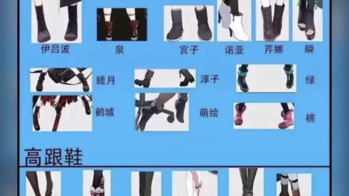 รวมรองเท้าและรัศมีของนักเรียน