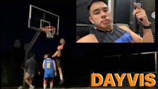 DayVis - RAF DAVIS NAG DUNK? | NAKALARO si TEYTEY na EX-PBA at PACO na MPBL PLAYER | STUDIO TIME