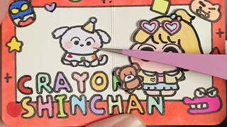 一起来帮小新小白换装玩玩吧～