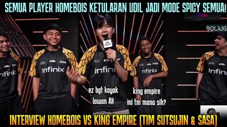 GAK CUMA UDIL, SEMUA PLAYER HOMEBOIS MODE SPICY ABIS BANTAI TIM SUTSUJIN & SASA!