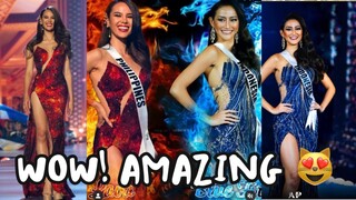 PINOY FAN REACTION | AYU MAULIDA BLUE FIRE IJEN-INSPIRED EVENING GOWN MISS UNIVERSE INDONESIA 2020