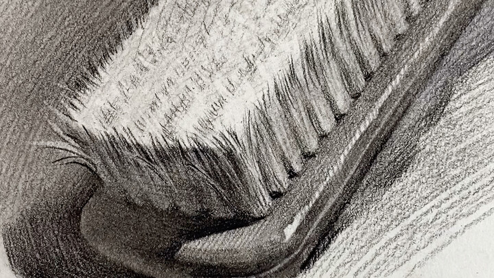 [رسم طبيعة ساكنة] كيفية رسم فرشاة حذاء