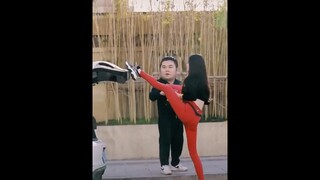 Cute Asian Short Girl 5.8 feet | Hot Asian dance | Cute Chinese Girl #Shorts