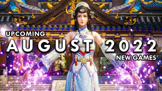 Top 25 NEW Upcoming Games of AUGUST 2022 | PS5, PS4, Xbox Series, Switch, PC [4K 60FPS]