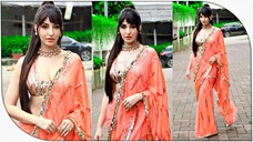 Nora Fatehi Gorgeous Looks At Jhalak Dikhla Jaa Promo Shoot