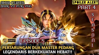 PERTARUNGAN DUA MASTER PEDANG LEGENDARIS❗|Alur Cerita Film Donghua The Legend Of Sword Domain PART 4