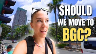 Our FIRST TIME in the Bonifacio Global City (BGC) Manila 😍