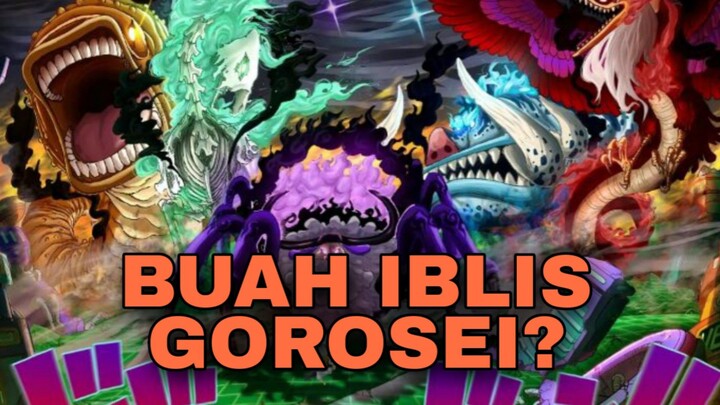 Apakah kekuatan gorosei berasal dari buah iblis?